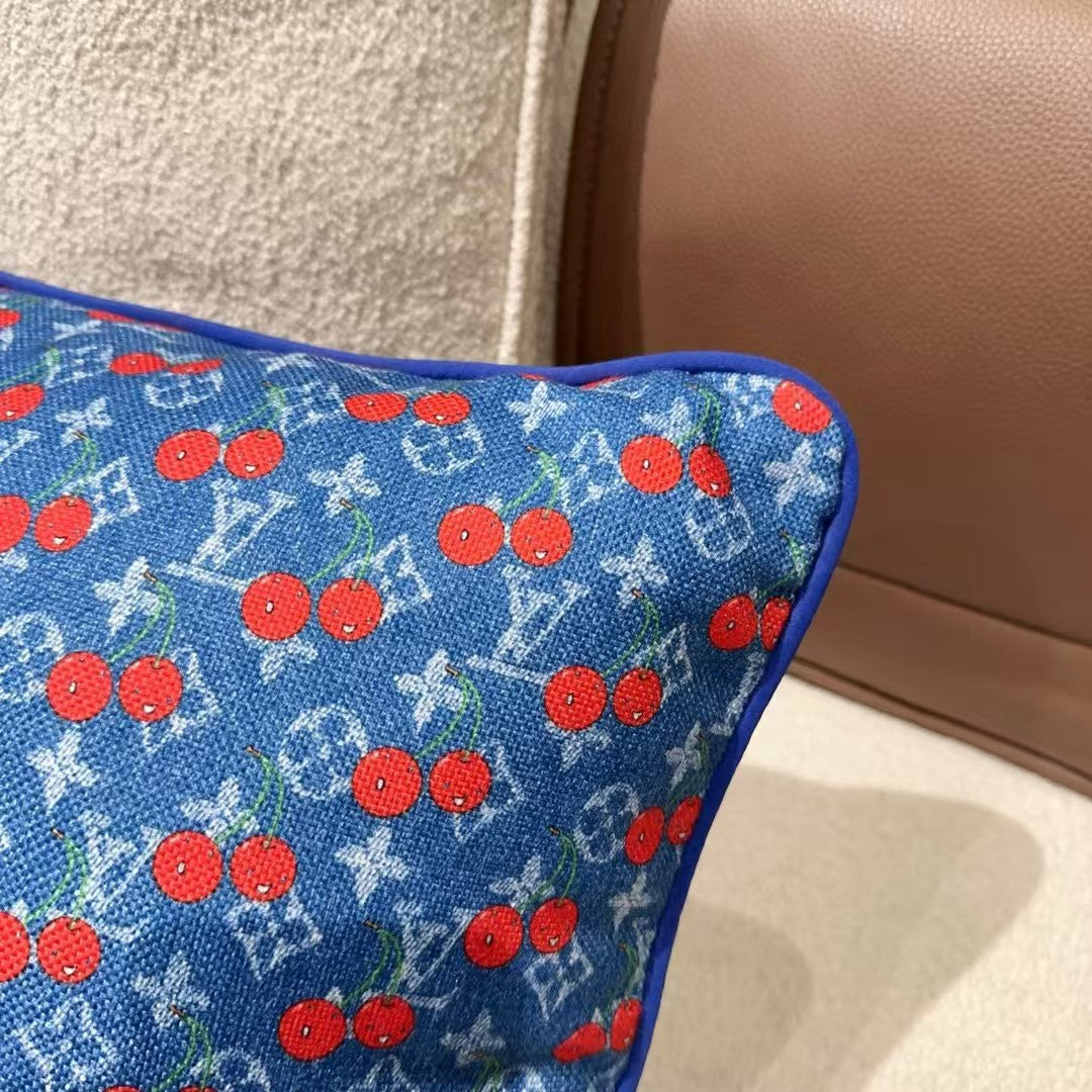 LV CHERRY PILLOW 2.0