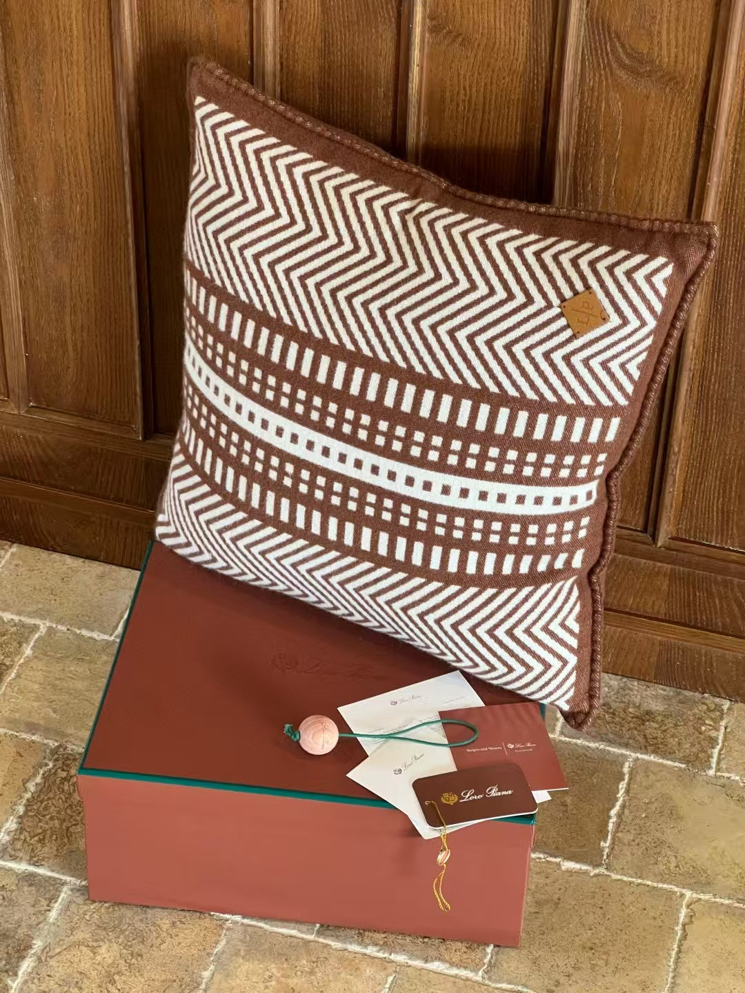 LORO PIANA WOOL PILLOW