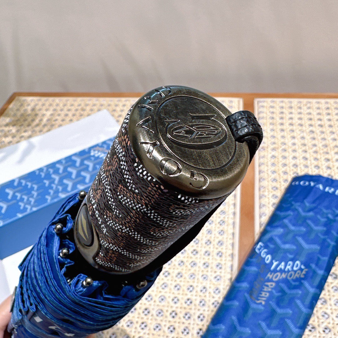 CUSTOM GOYARD RETRACTABLE UMBRELLA