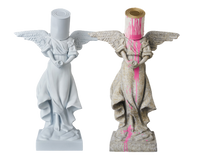 PINK ANGEL FIGURINE