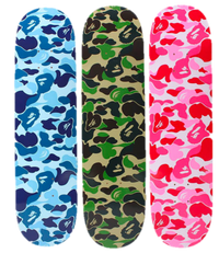 BAPE CAMO SKATEBOARD DECKS