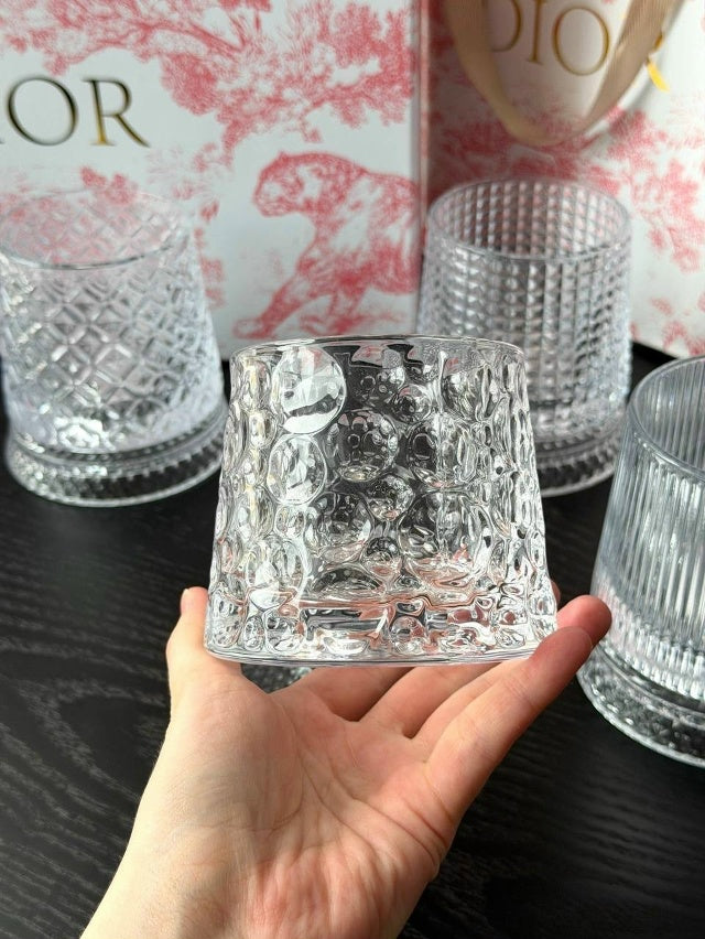 CHRISTIAN 4 ROTATING GLASS SET