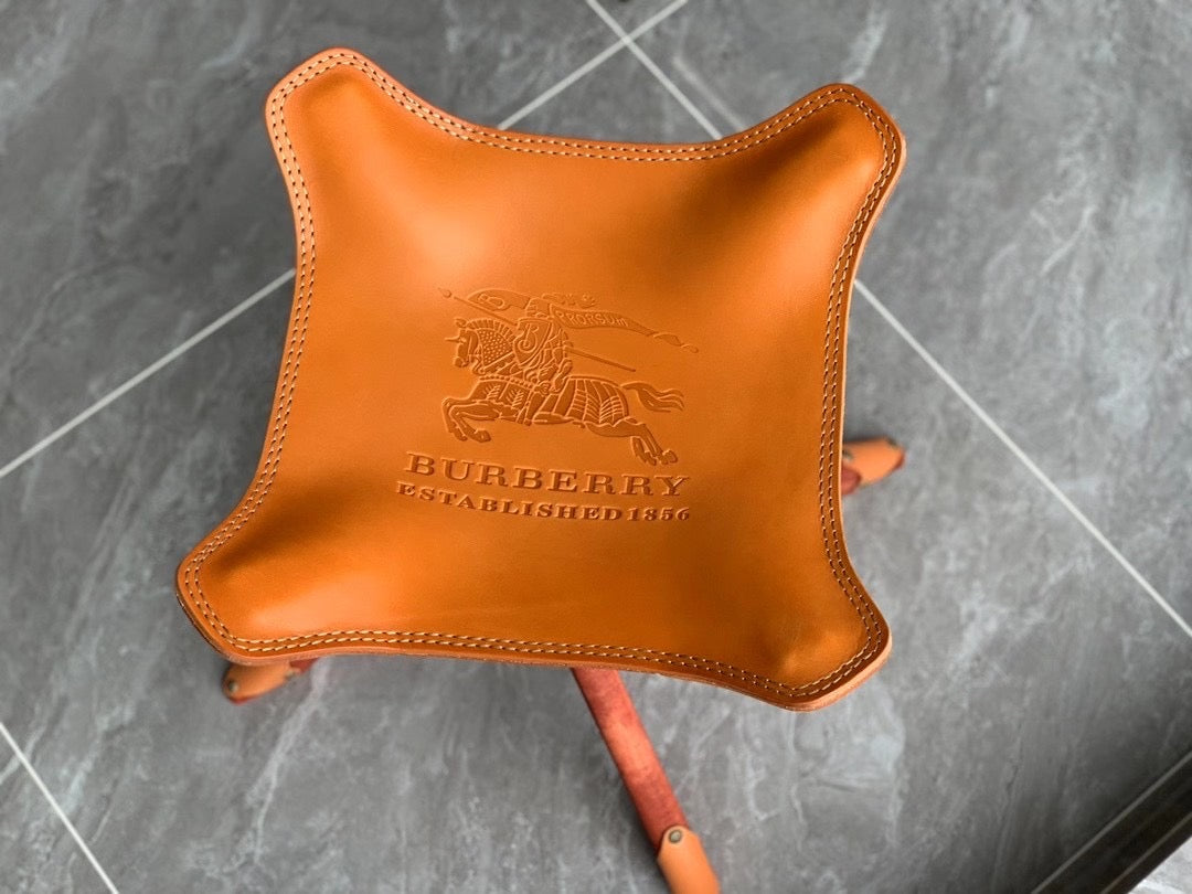 CUSTOM LEATHER STOOL