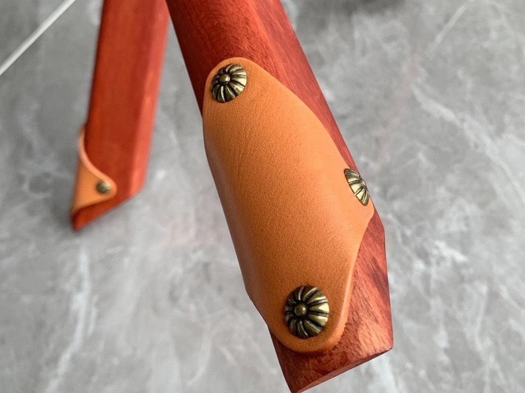 CUSTOM LEATHER STOOL