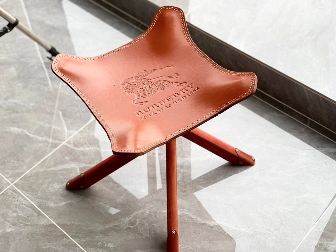 CUSTOM LEATHER STOOL