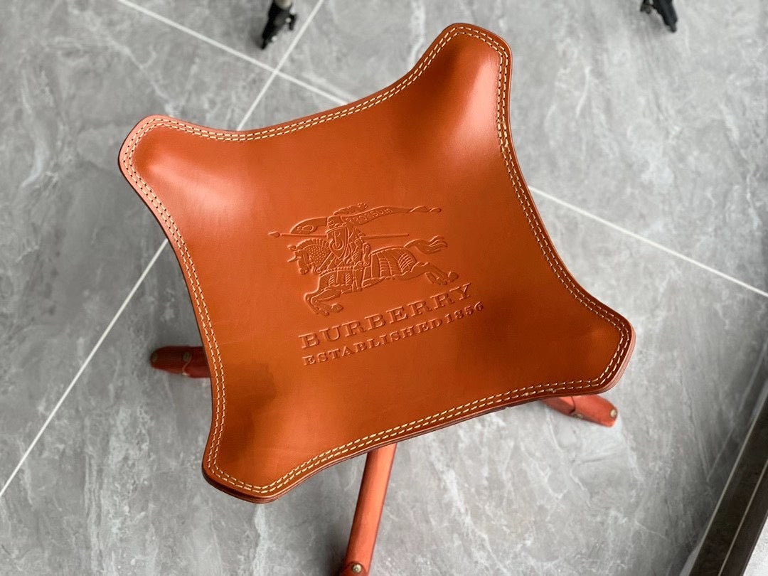 CUSTOM LEATHER STOOL