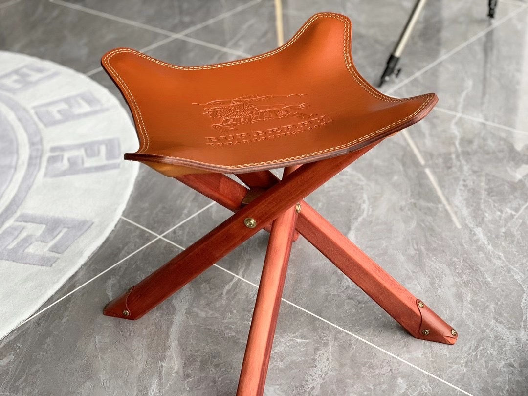CUSTOM LEATHER STOOL
