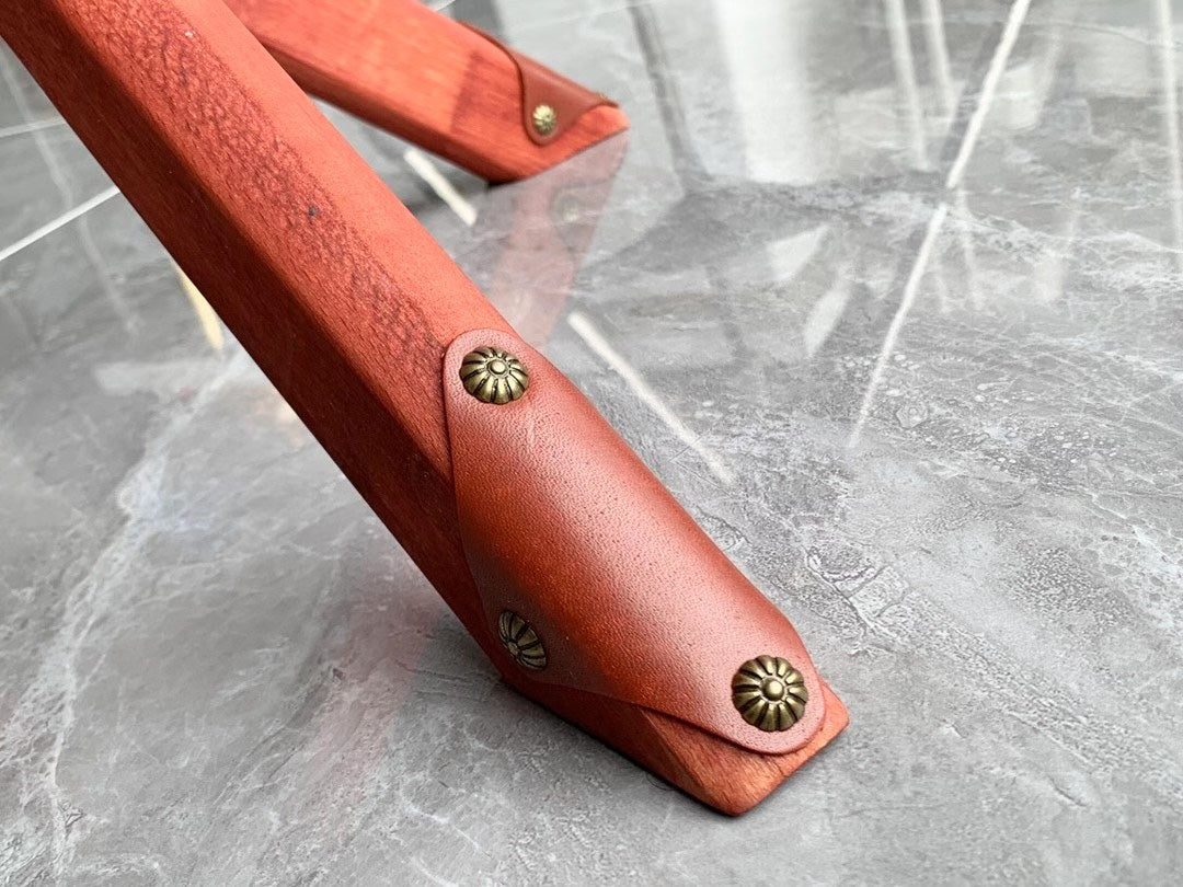 CUSTOM LEATHER STOOL