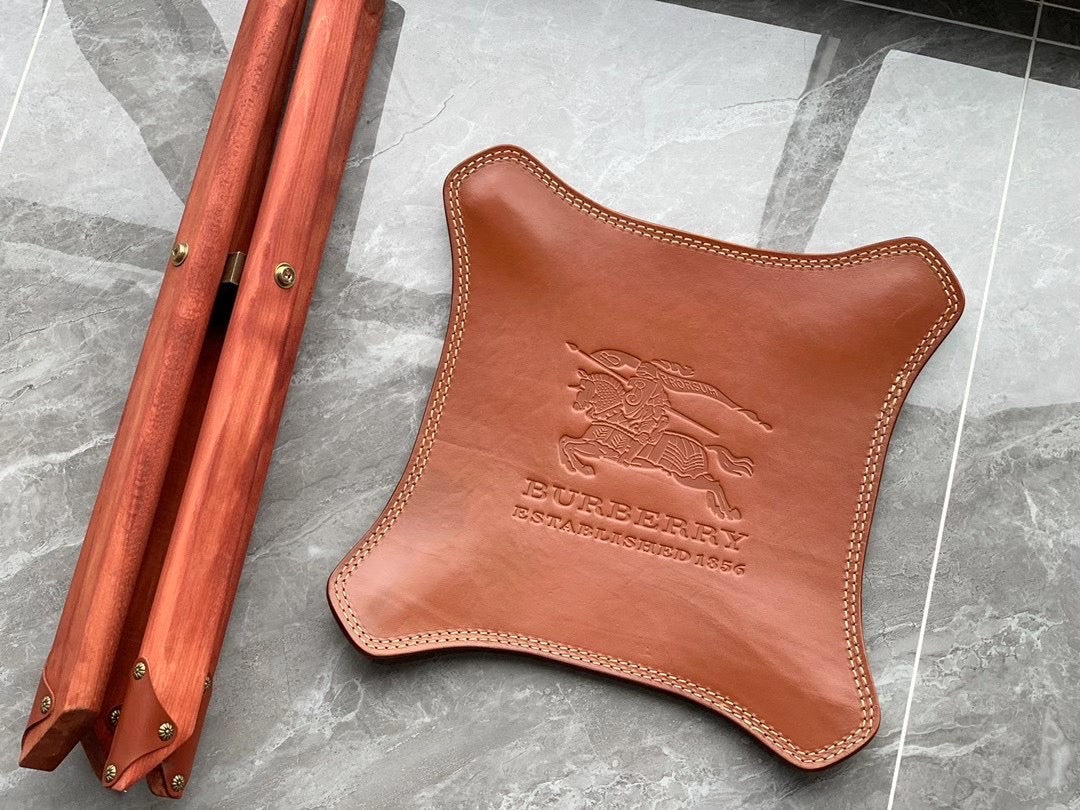 CUSTOM LEATHER STOOL
