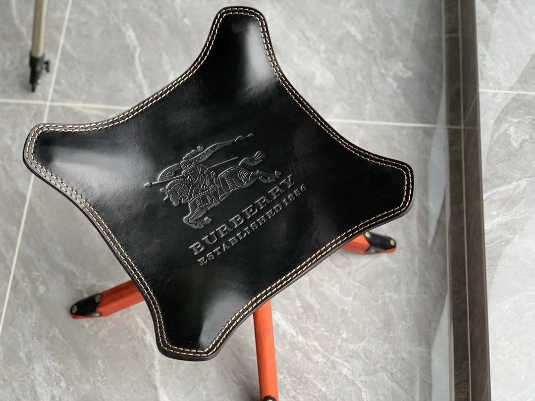 CUSTOM LEATHER STOOL