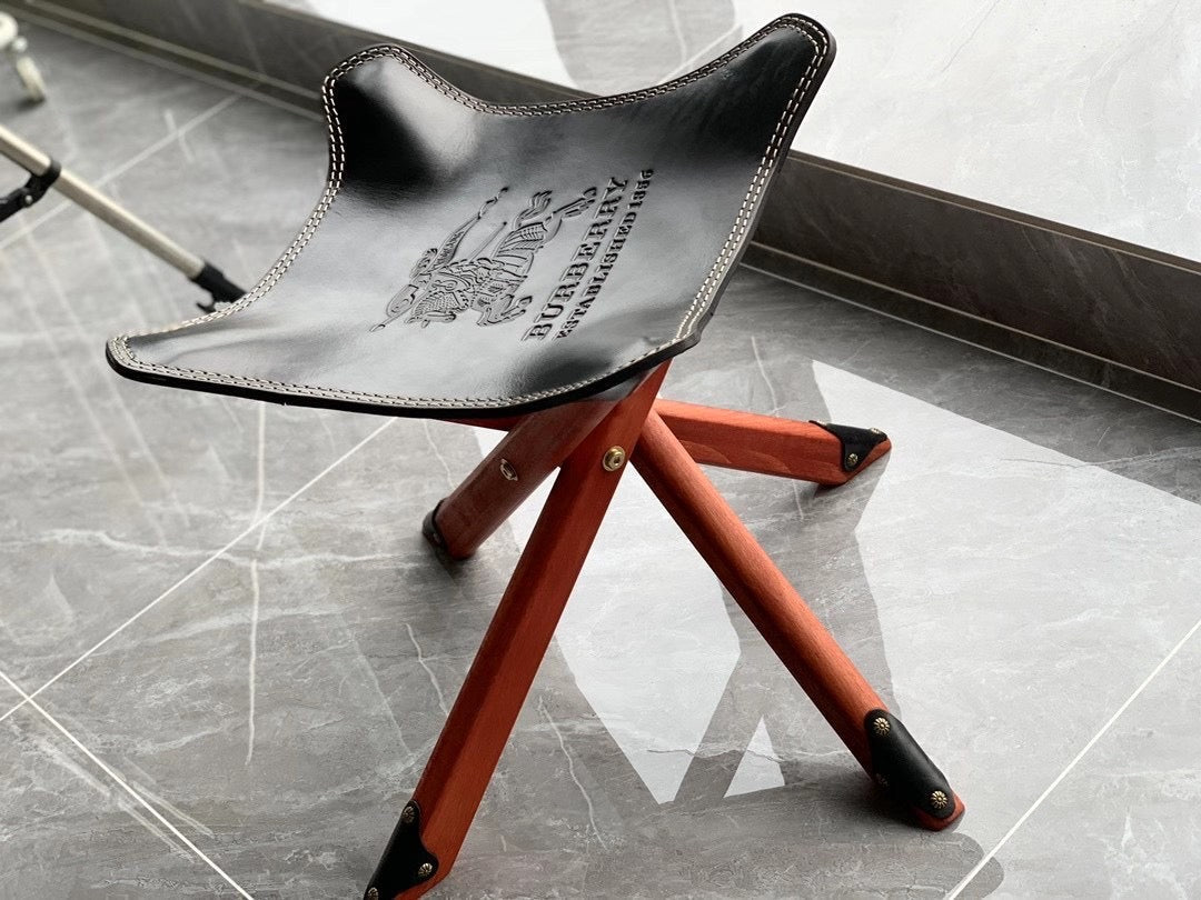 CUSTOM LEATHER STOOL