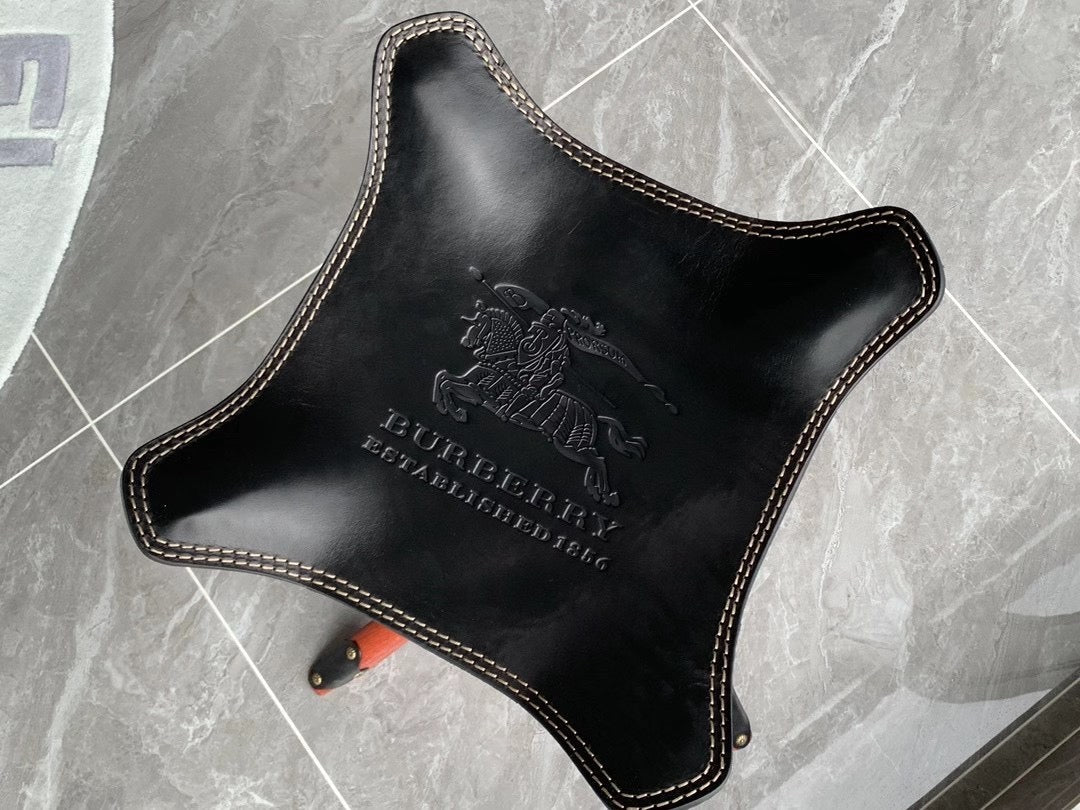 CUSTOM LEATHER STOOL
