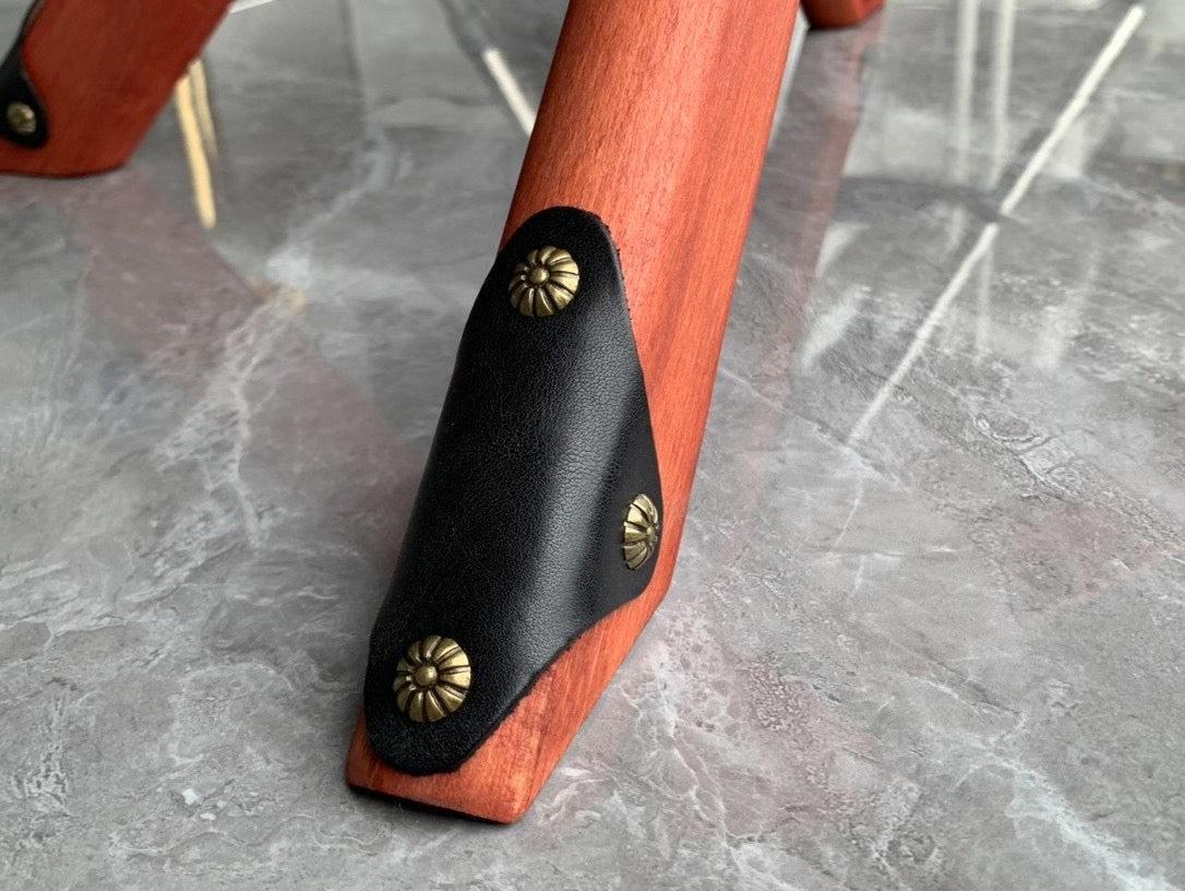 CUSTOM LEATHER STOOL