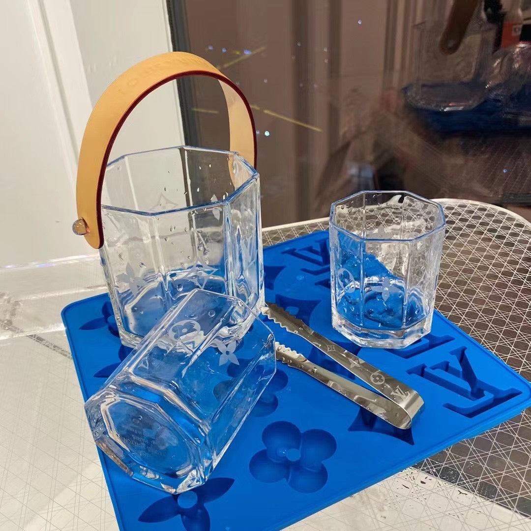 CUSTOM LV DRINKS SET