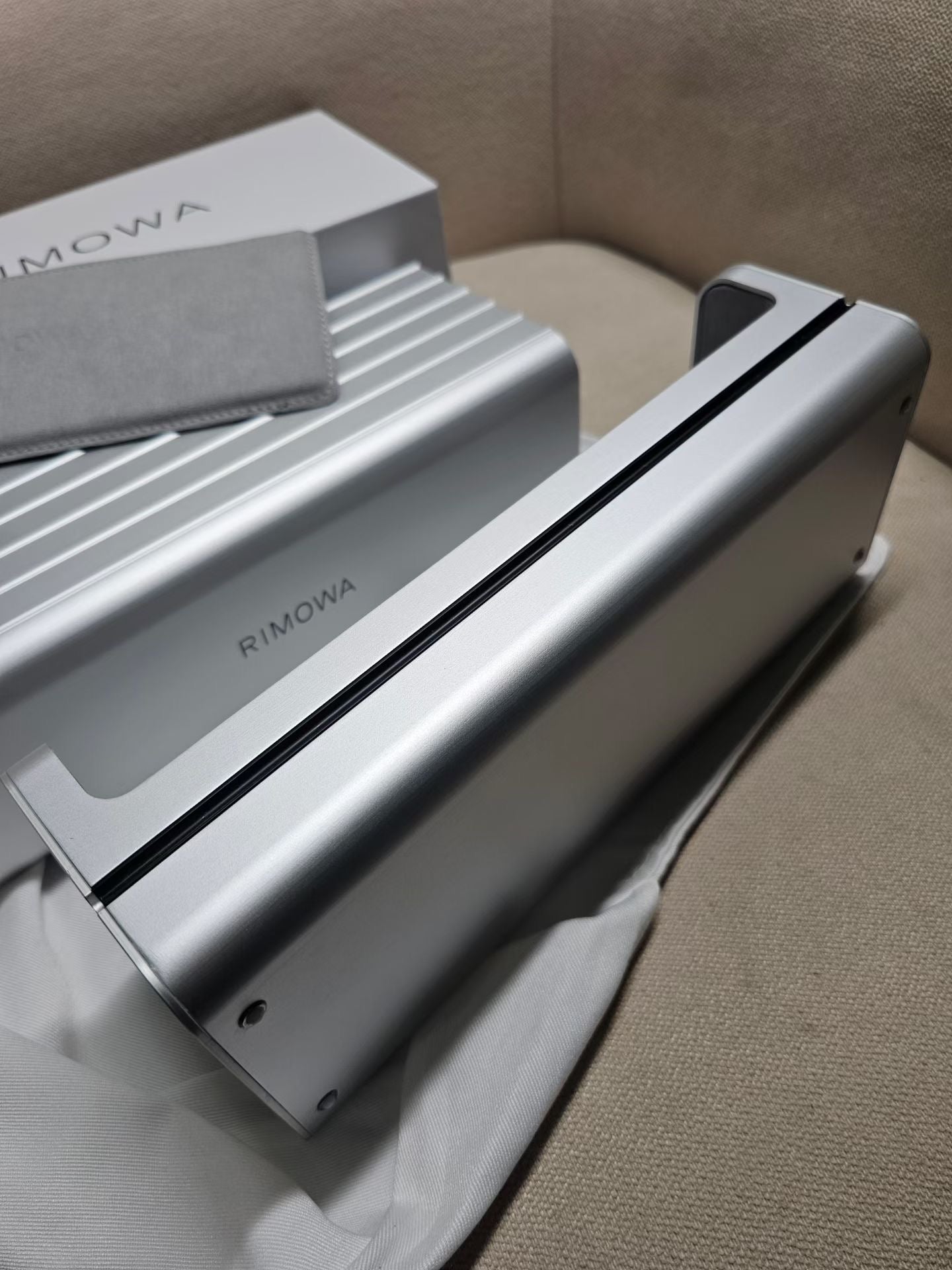 RIMOWA ALUMINIUM WATCH CASE