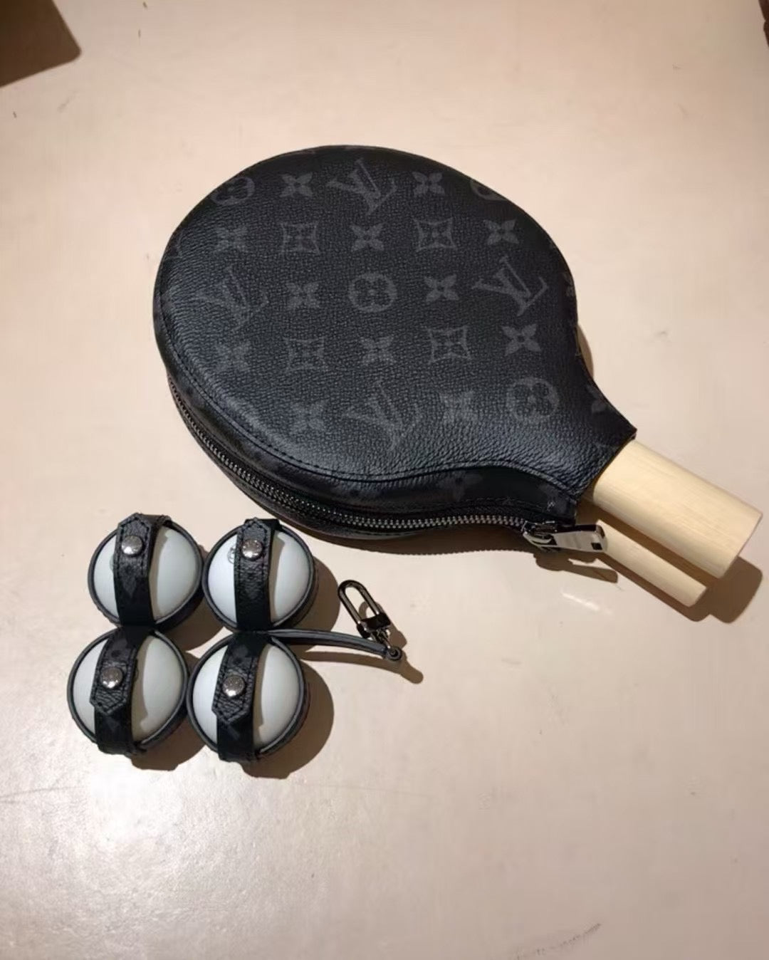 CUSTOM LV PING PONG SET