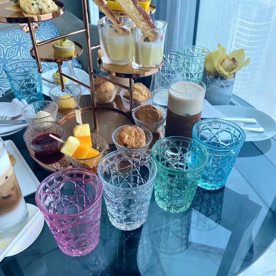 CHRISTIAN COLOUR CRYSTAL CUP SET
