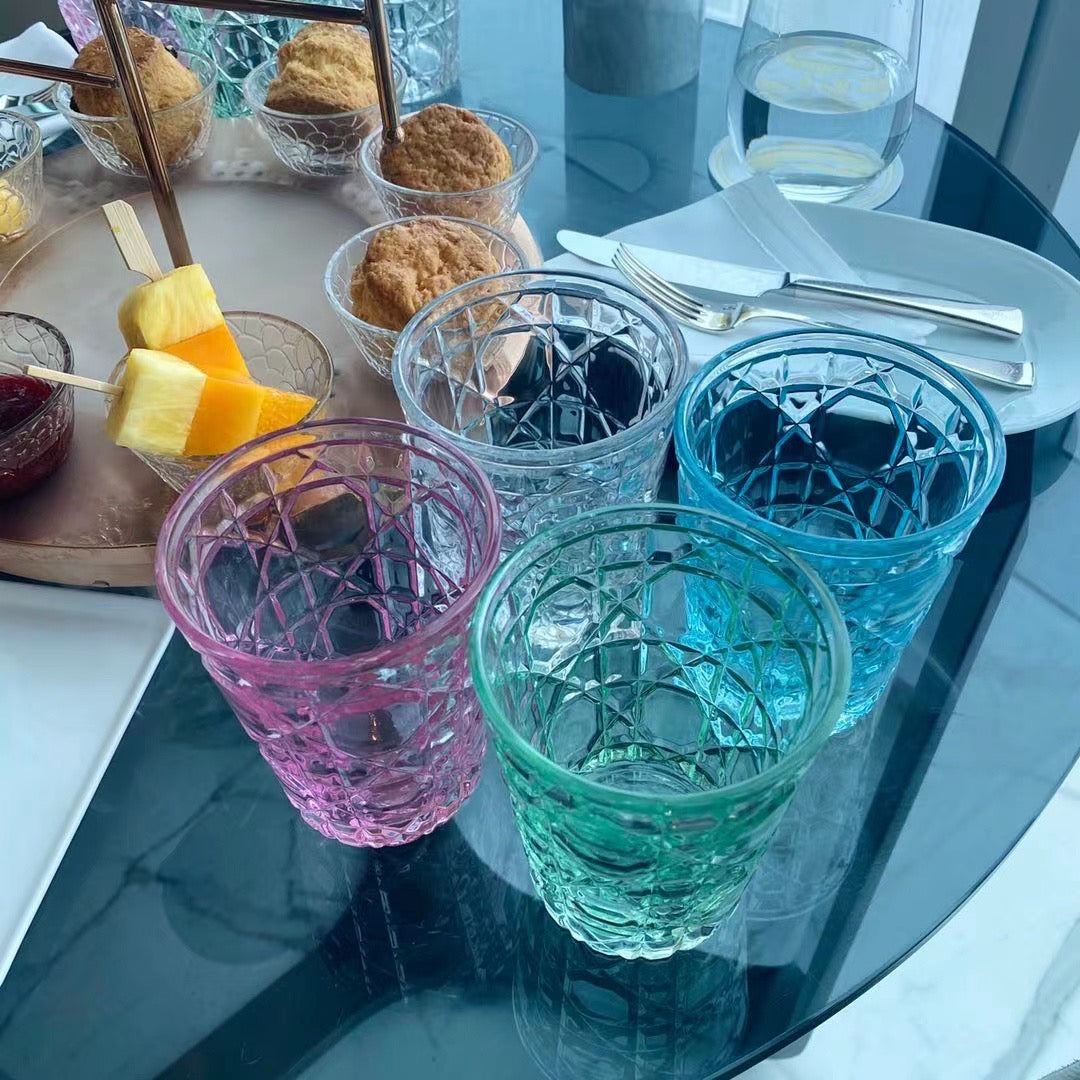 CHRISTIAN COLOUR CRYSTAL CUP SET