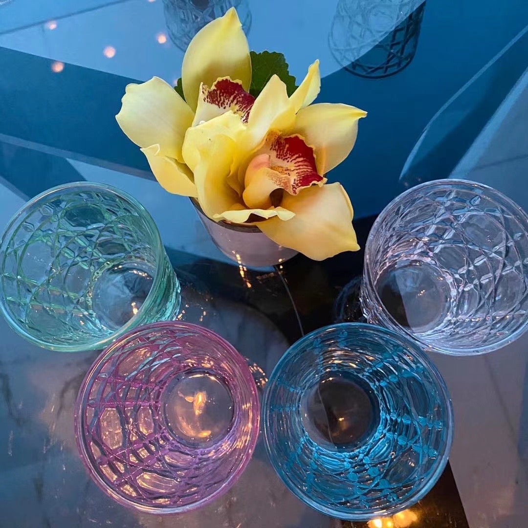 CHRISTIAN COLOUR CRYSTAL CUP SET