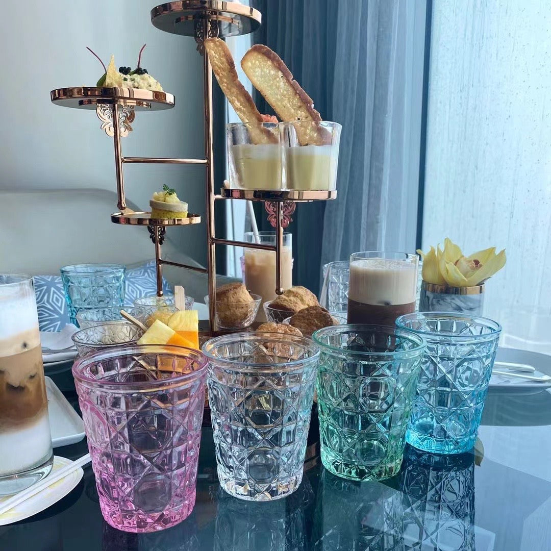 CHRISTIAN COLOUR CRYSTAL CUP SET