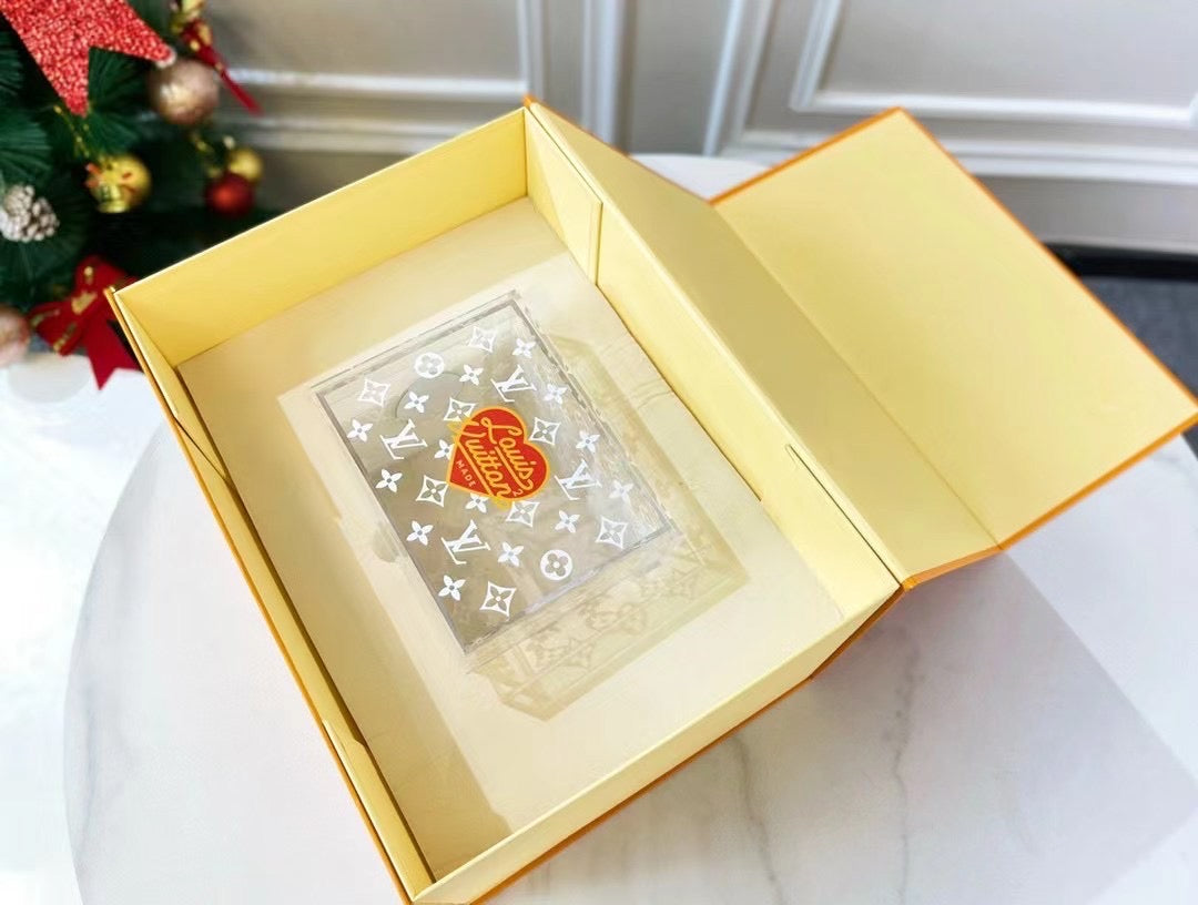 CUSTOM LV NIGO TRANSPARENT BOX