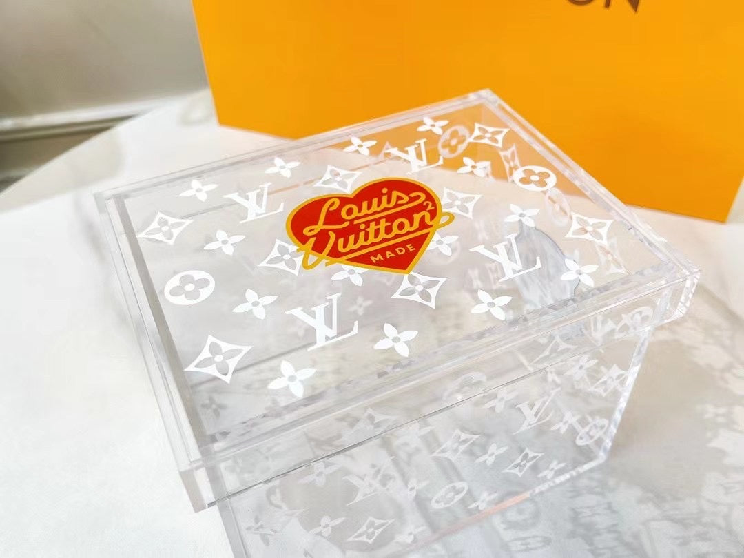 CUSTOM LV NIGO TRANSPARENT BOX