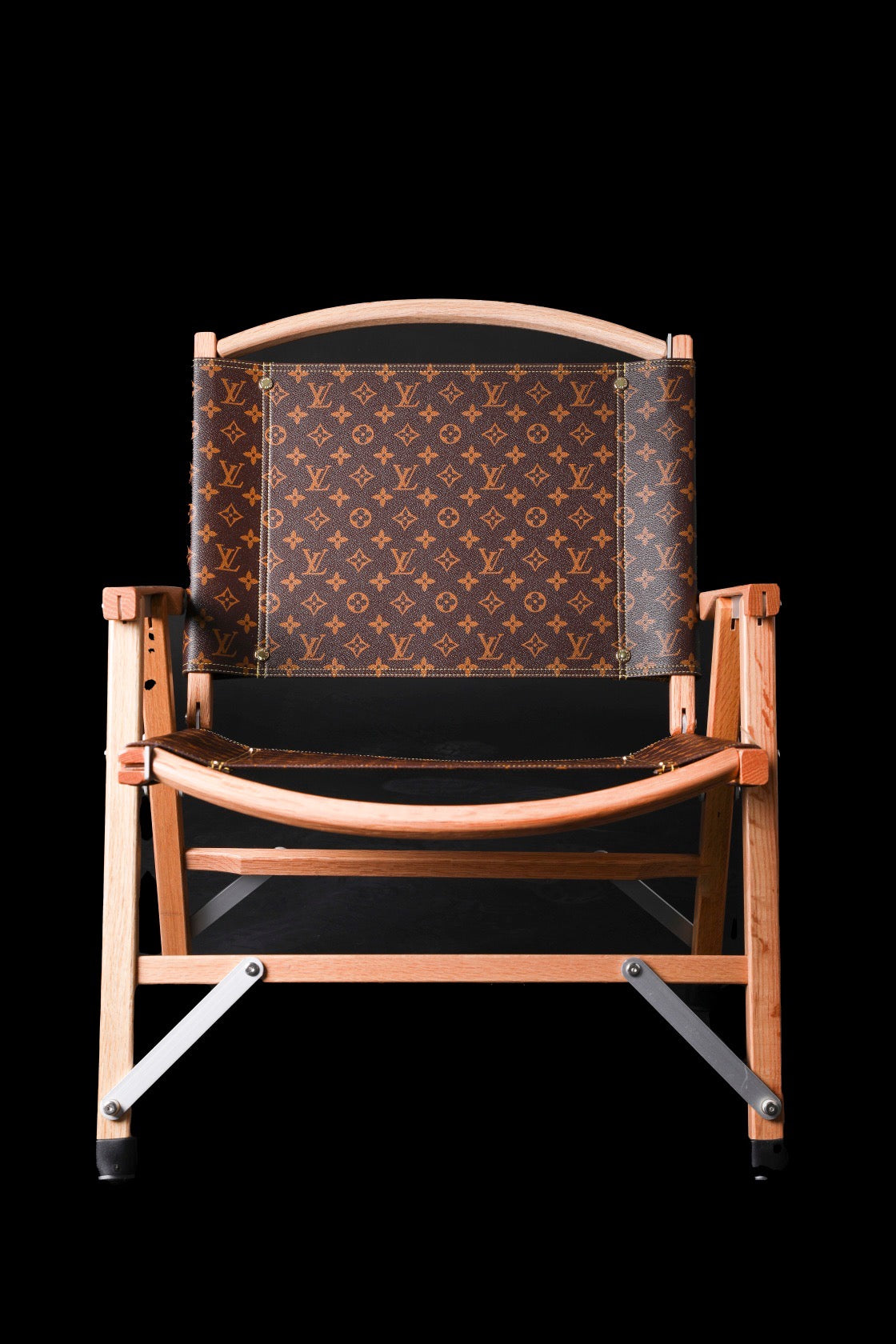 CUSTOM LV FOLDING CHAIR