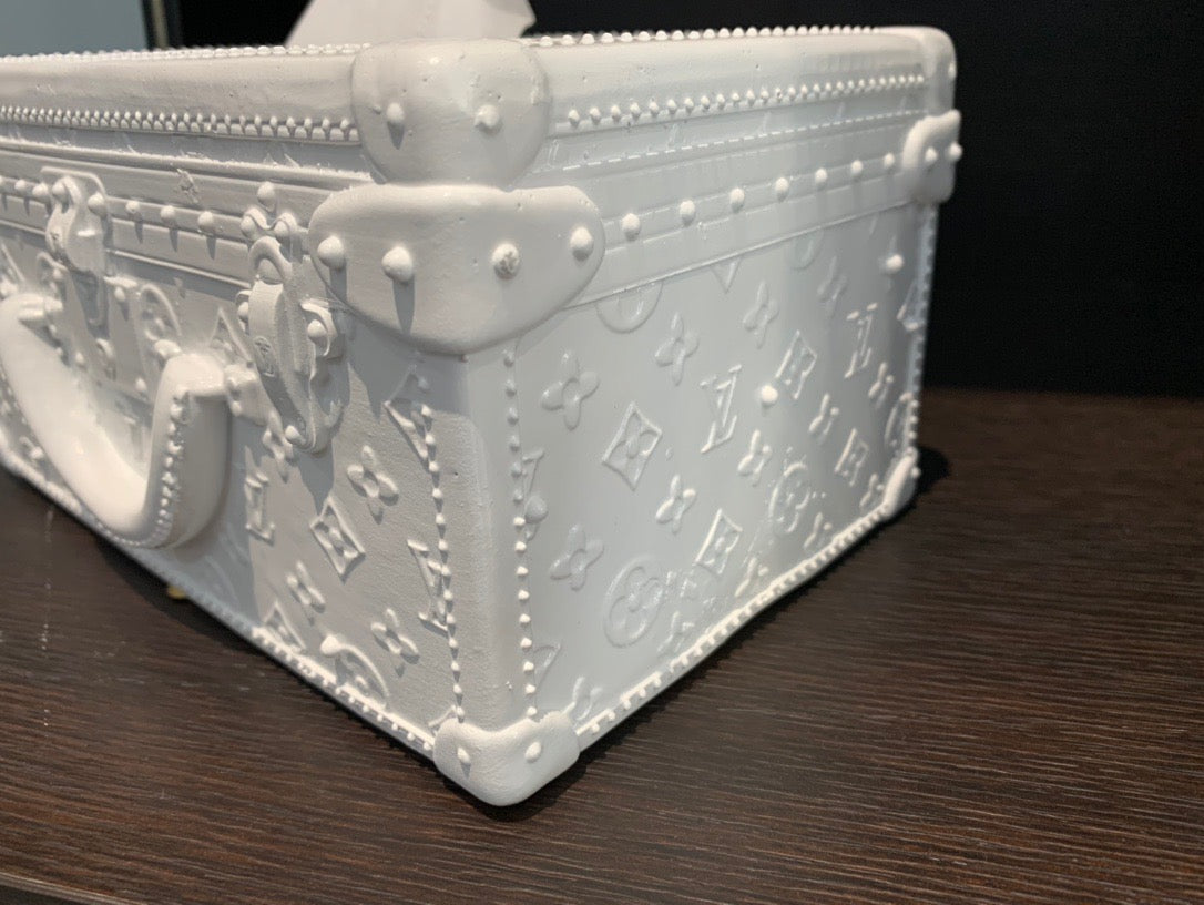CUSTOM LV TISSUE BOX COVER