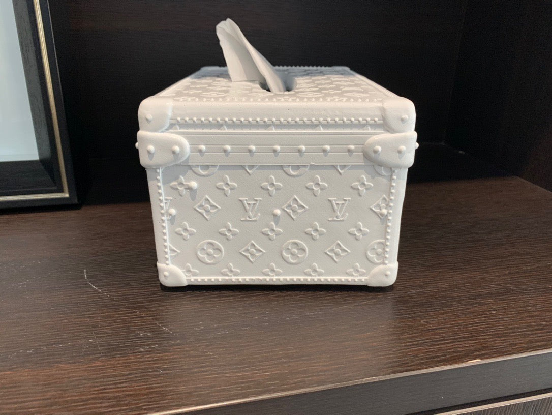 CUSTOM LV TISSUE BOX COVER