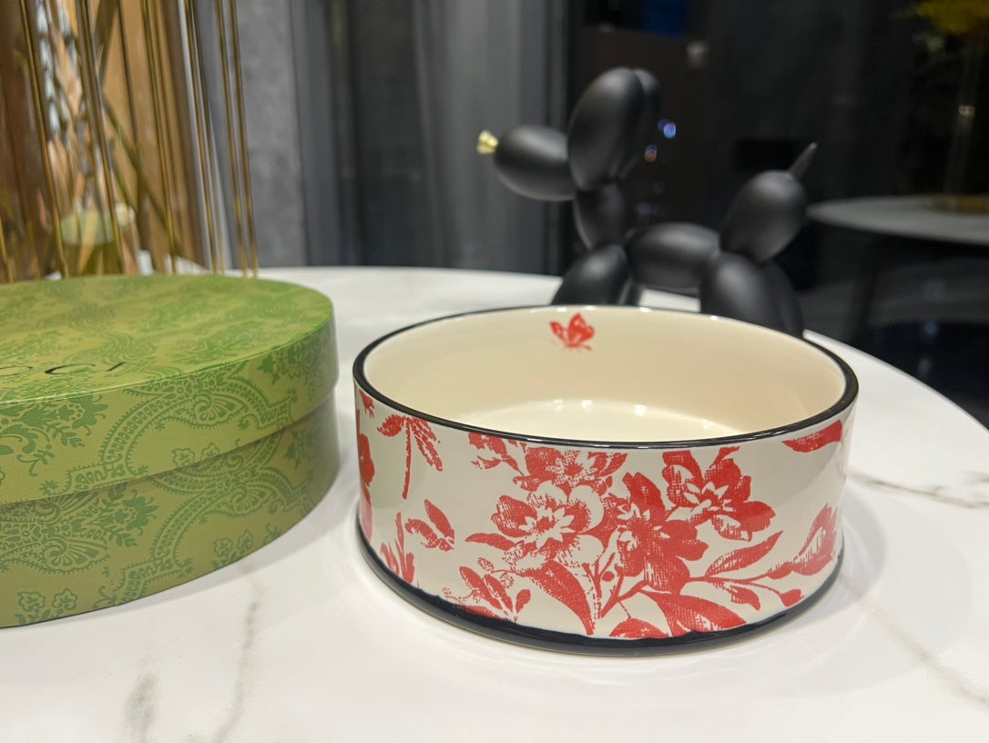 GUCCI DOG BOWL
