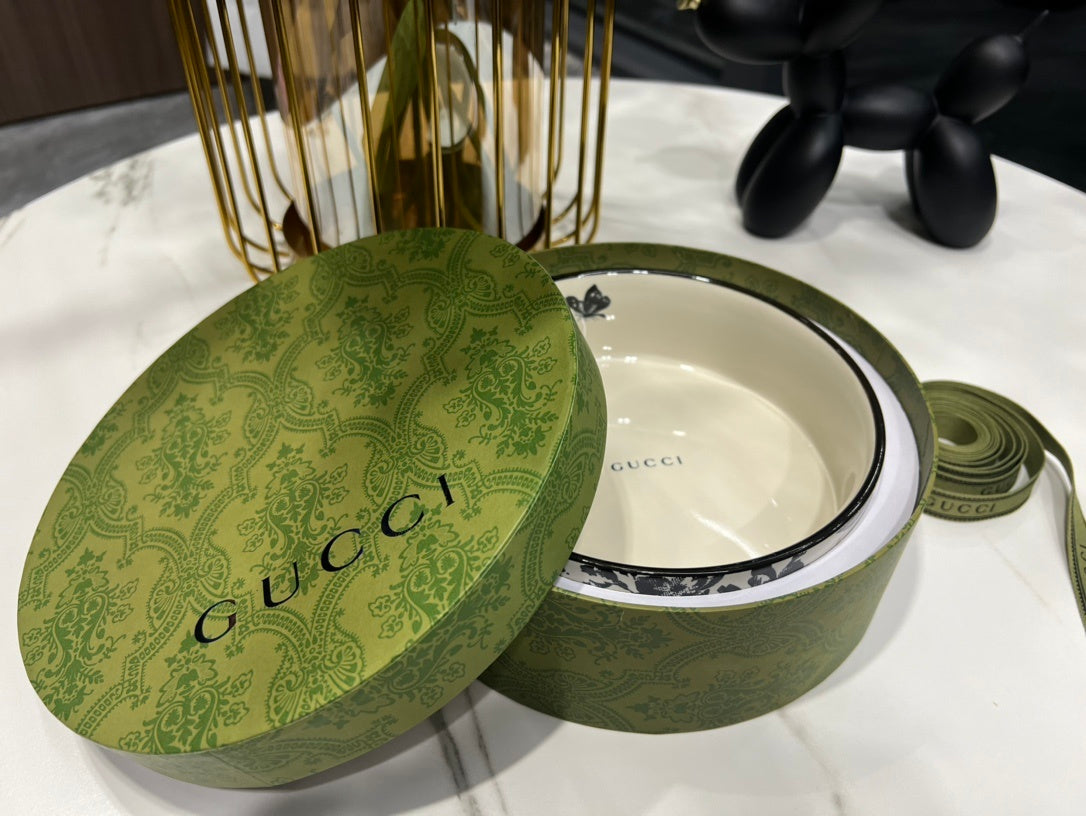 GUCCI DOG BOWL