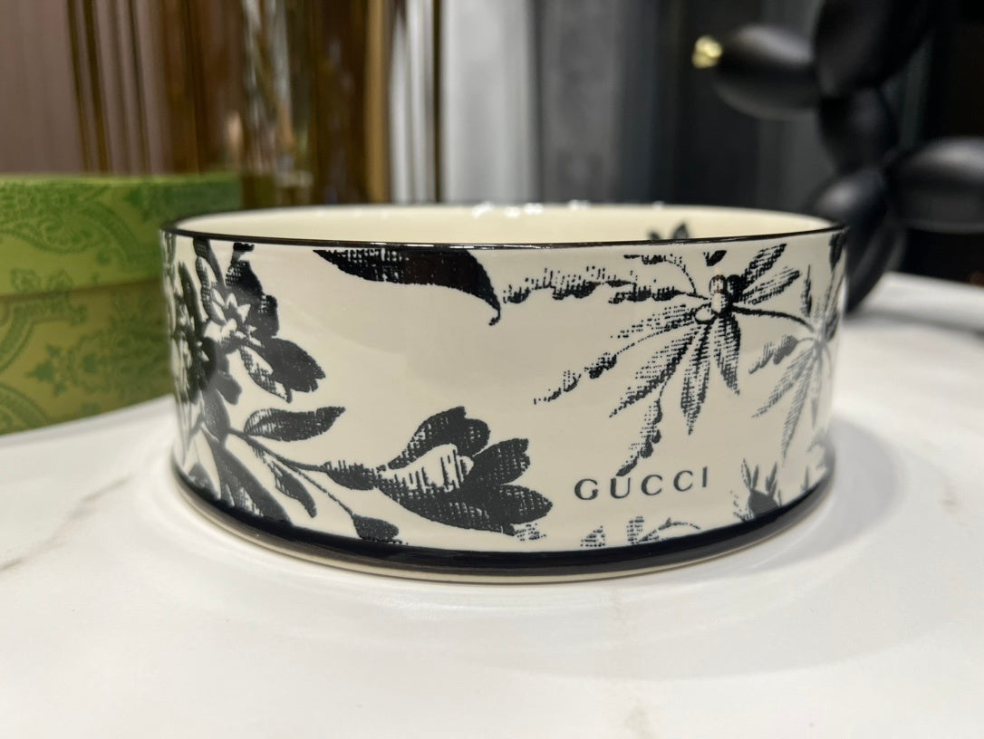 GUCCI DOG BOWL