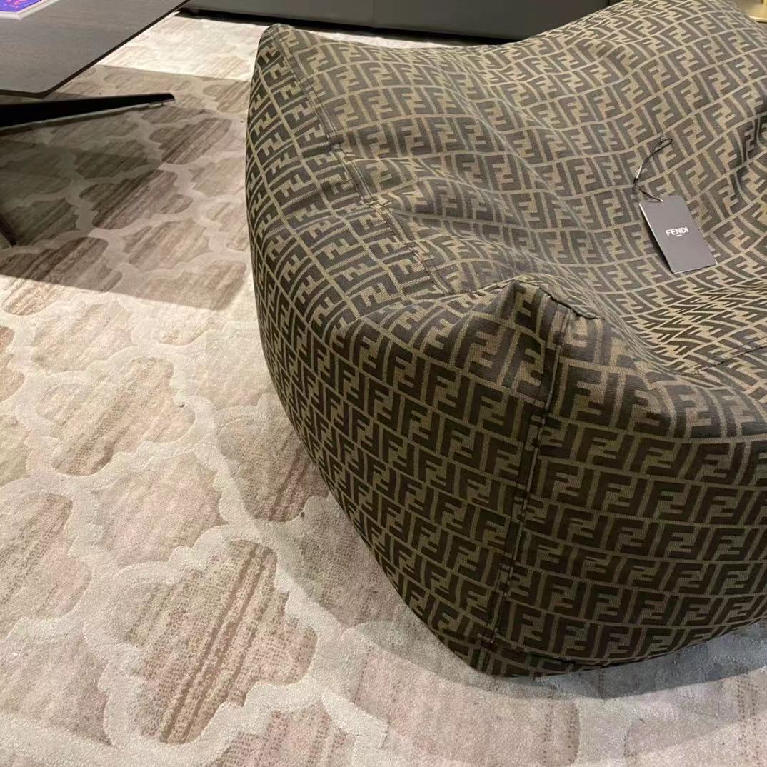 FENDI BROWN BEAN BAG