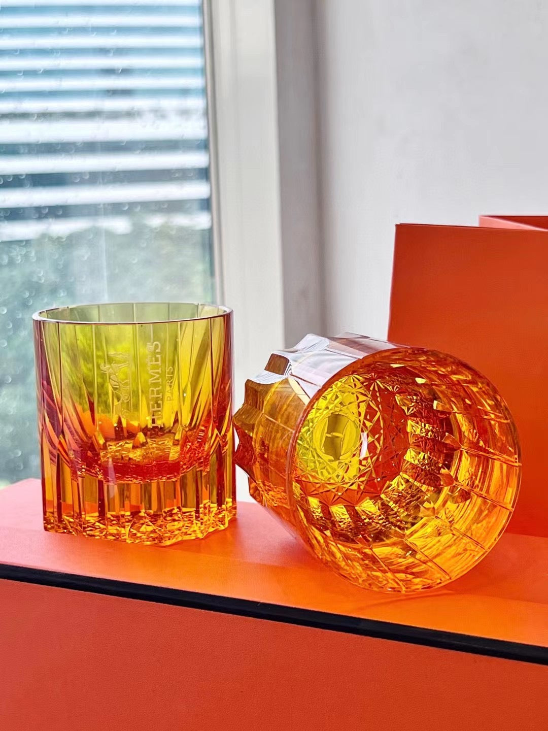 HERMES CUPS GLASSWARE