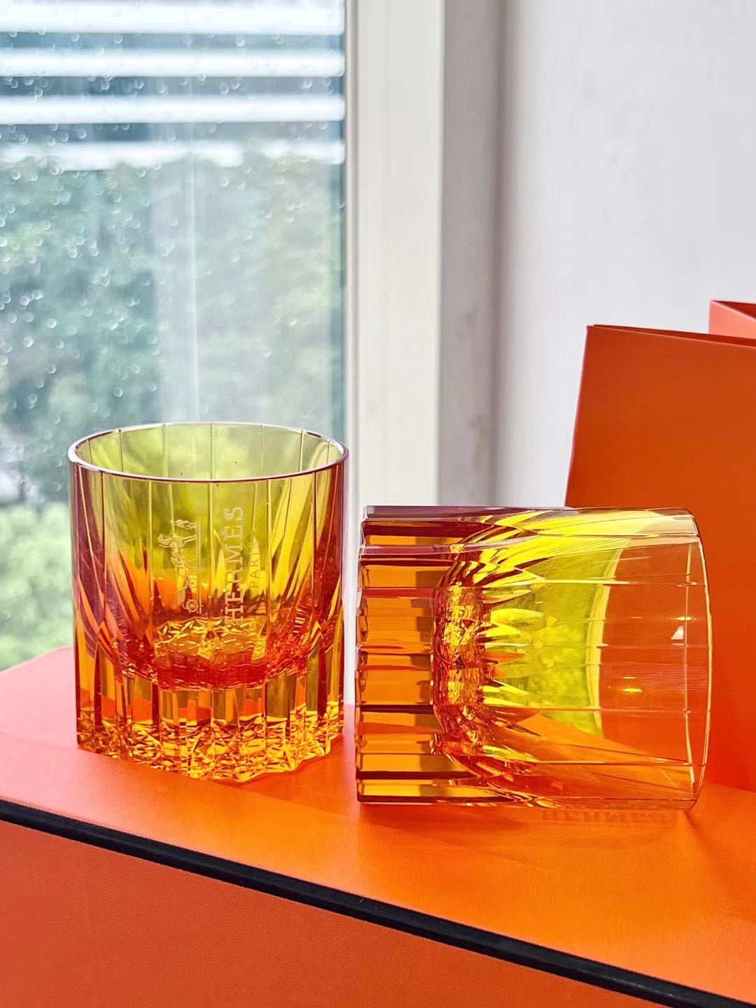 HERMES CUPS GLASSWARE