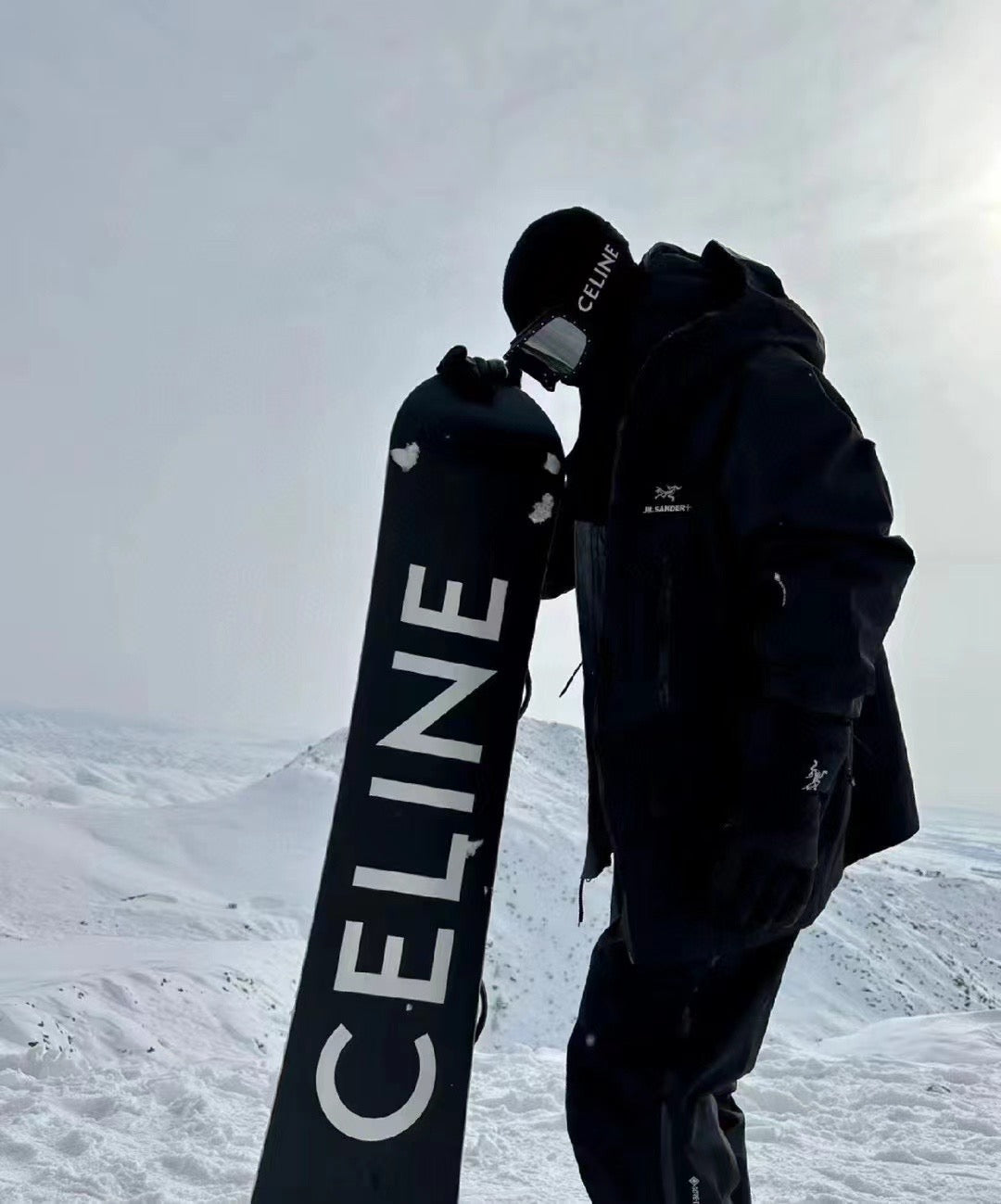 CELINE SNOWBOARD TRIOMPHE CANVAS PRINT