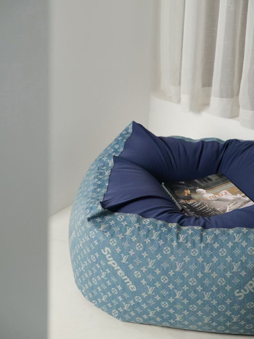 CUSTOM DENIM BEAN BAG