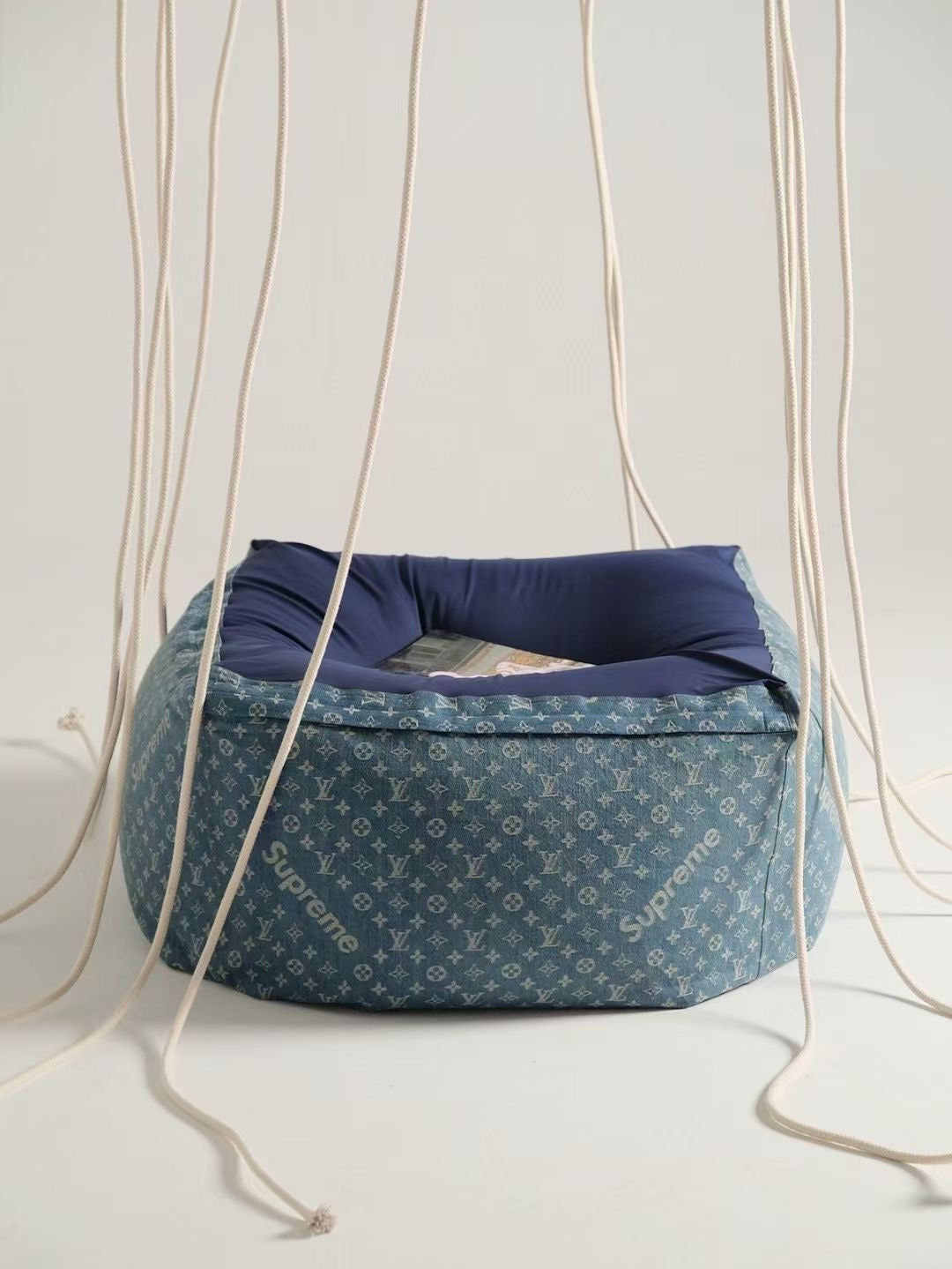 CUSTOM DENIM BEAN BAG