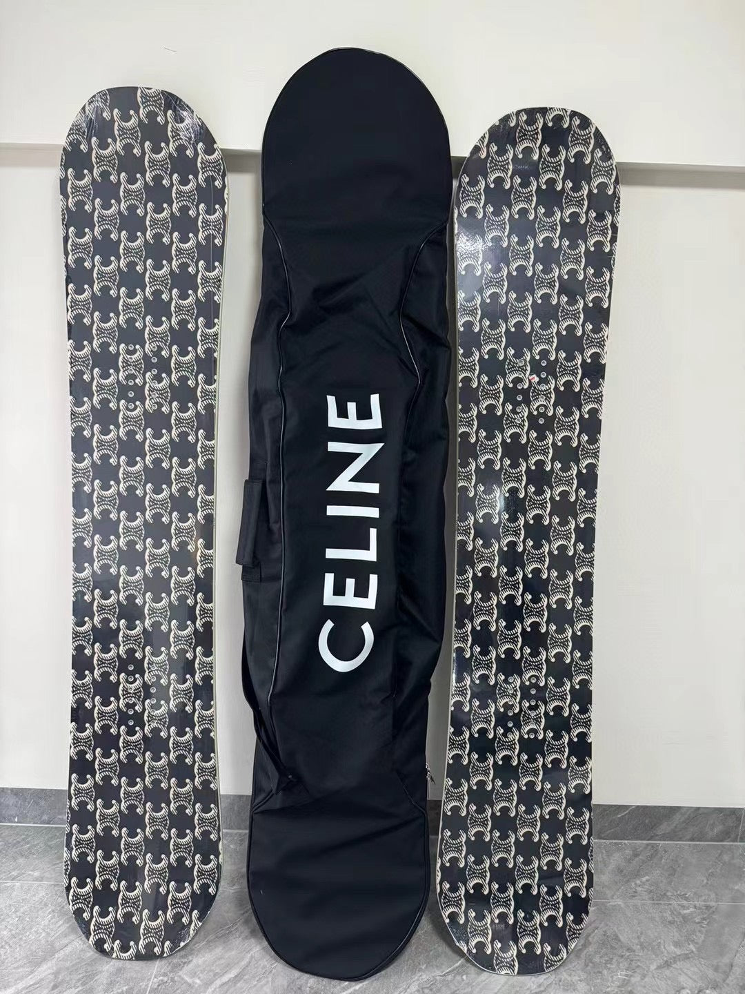 CELINE SNOWBOARD TRIOMPHE CANVAS PRINT