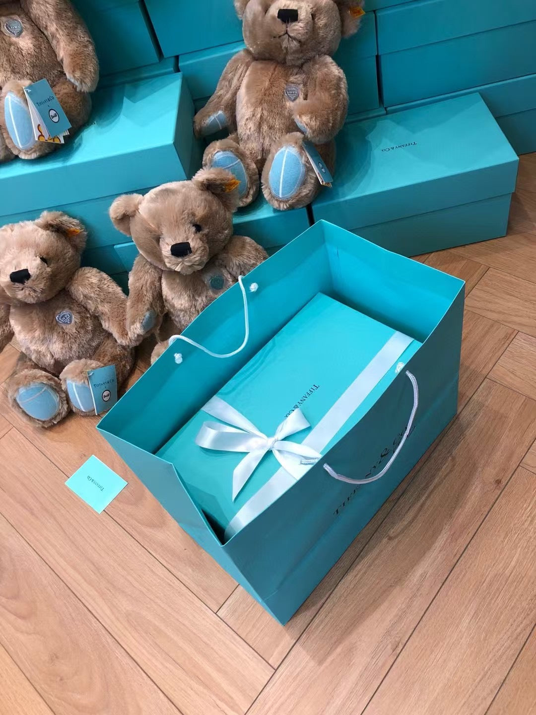 TIFFANY STEIFF TEDDY BEAR