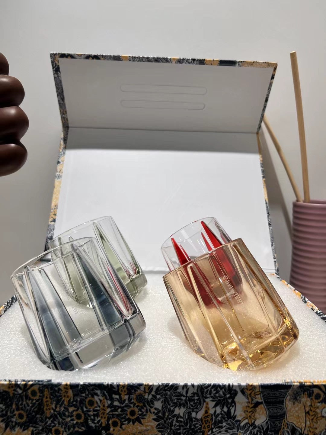 CHRISTIAN 4 GLASS CUP SET