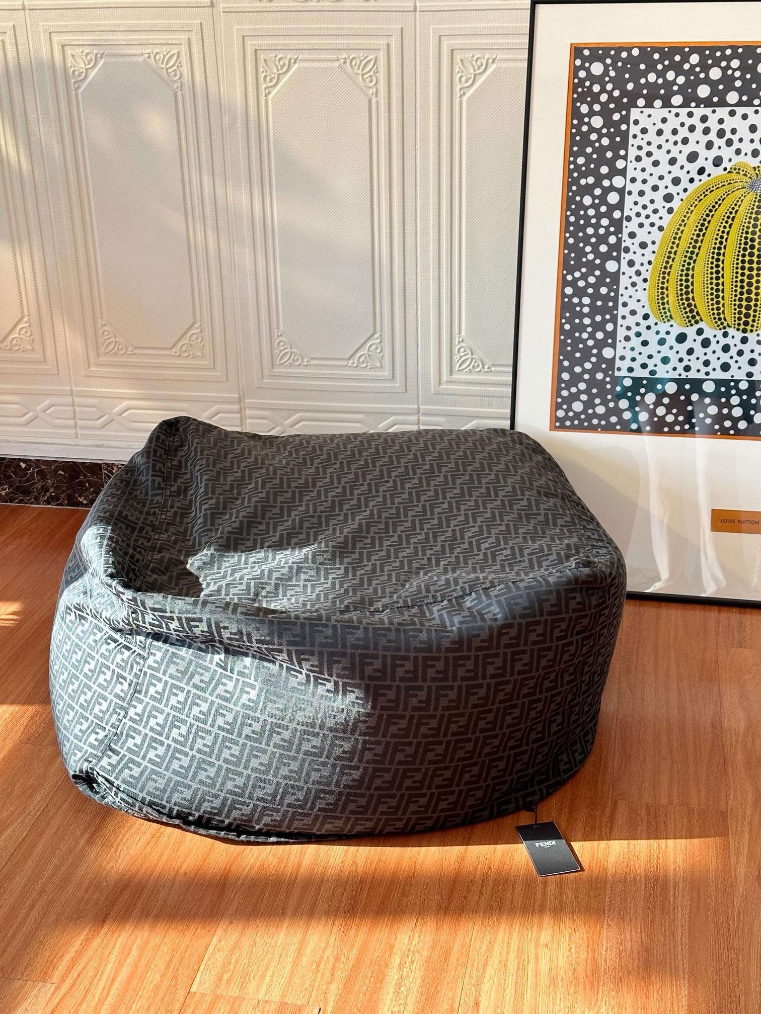 FENDI BLACK BEAN BAG