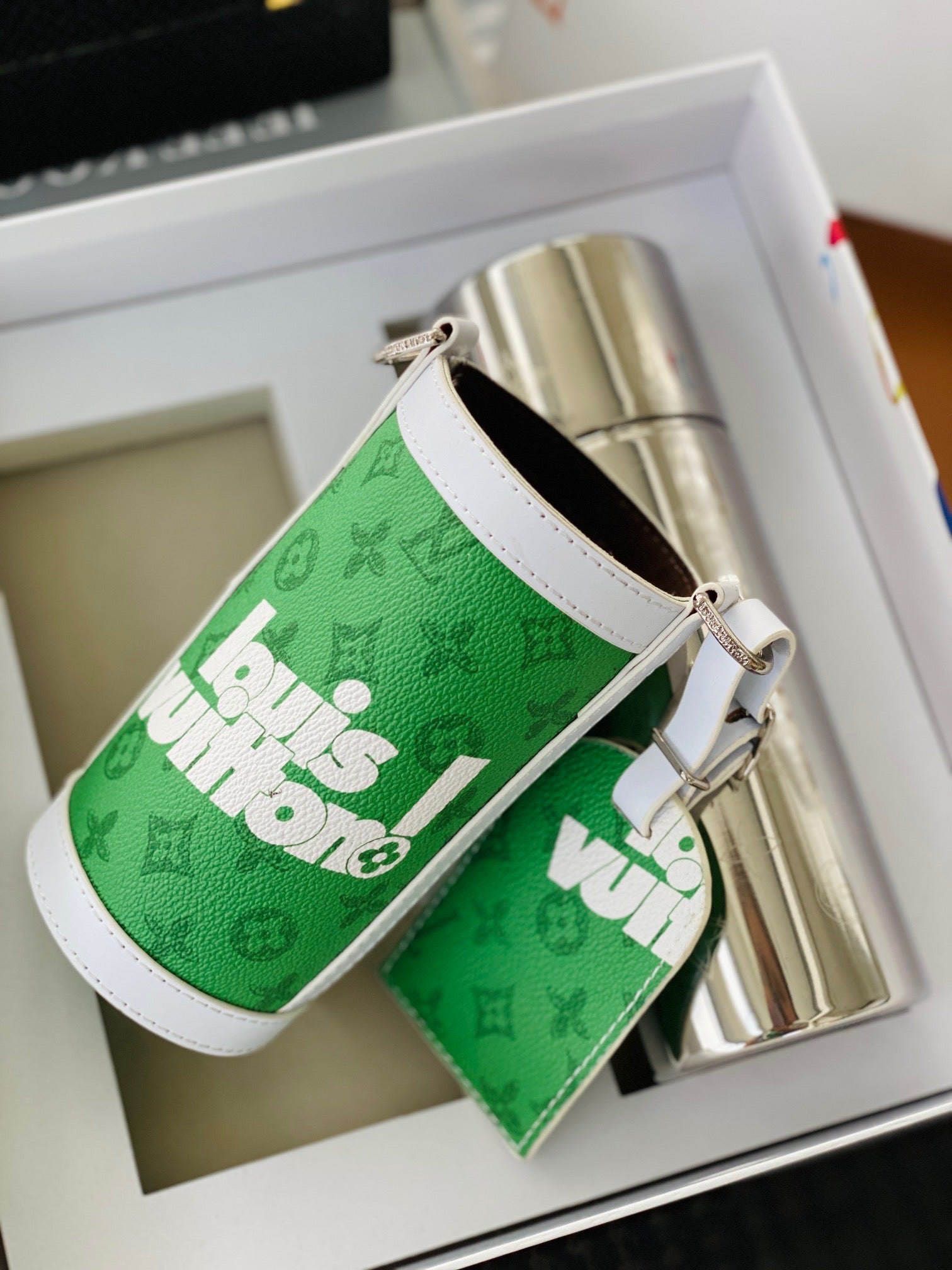 CUSTOM LV THERMOS FLASK