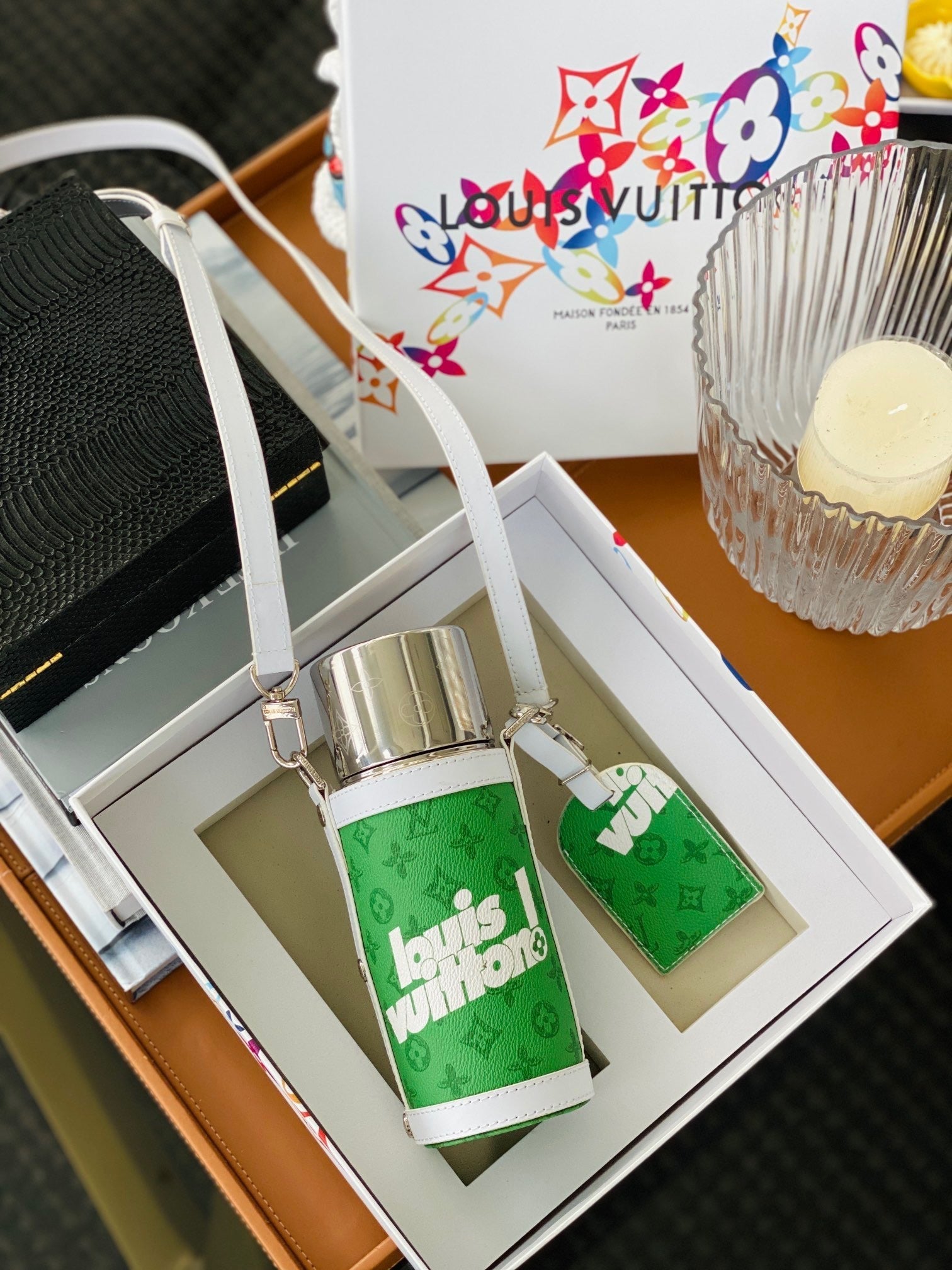 CUSTOM LV THERMOS FLASK