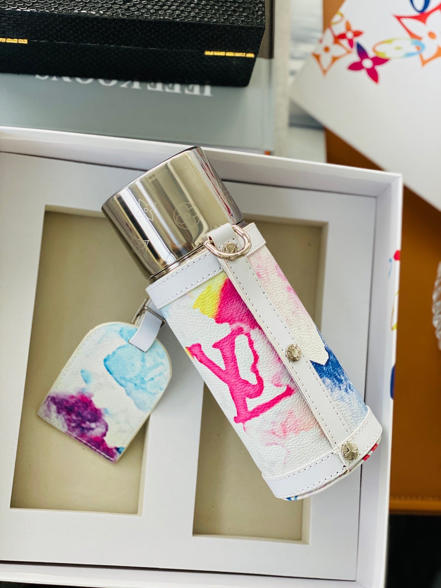 CUSTOM LV THERMOS FLASK