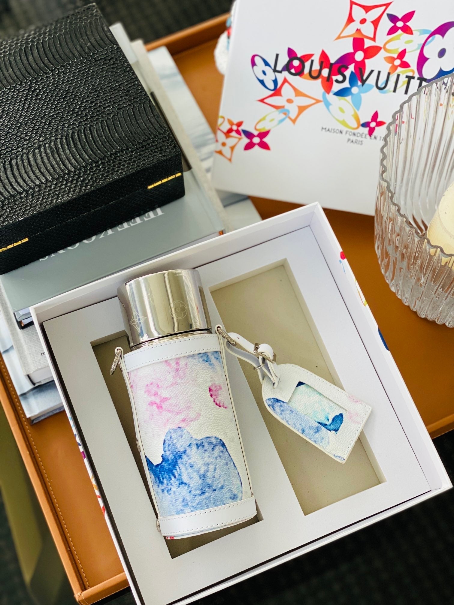 CUSTOM LV THERMOS FLASK