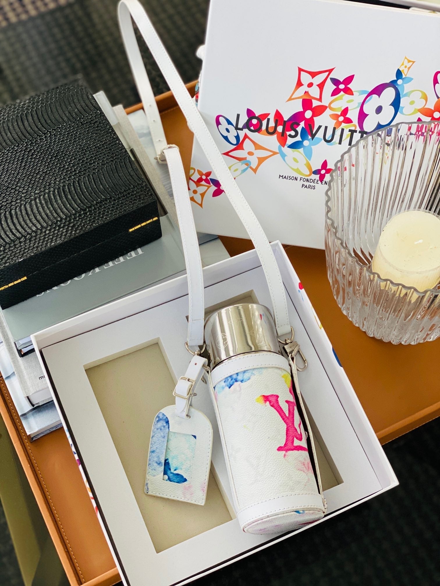 CUSTOM LV THERMOS FLASK