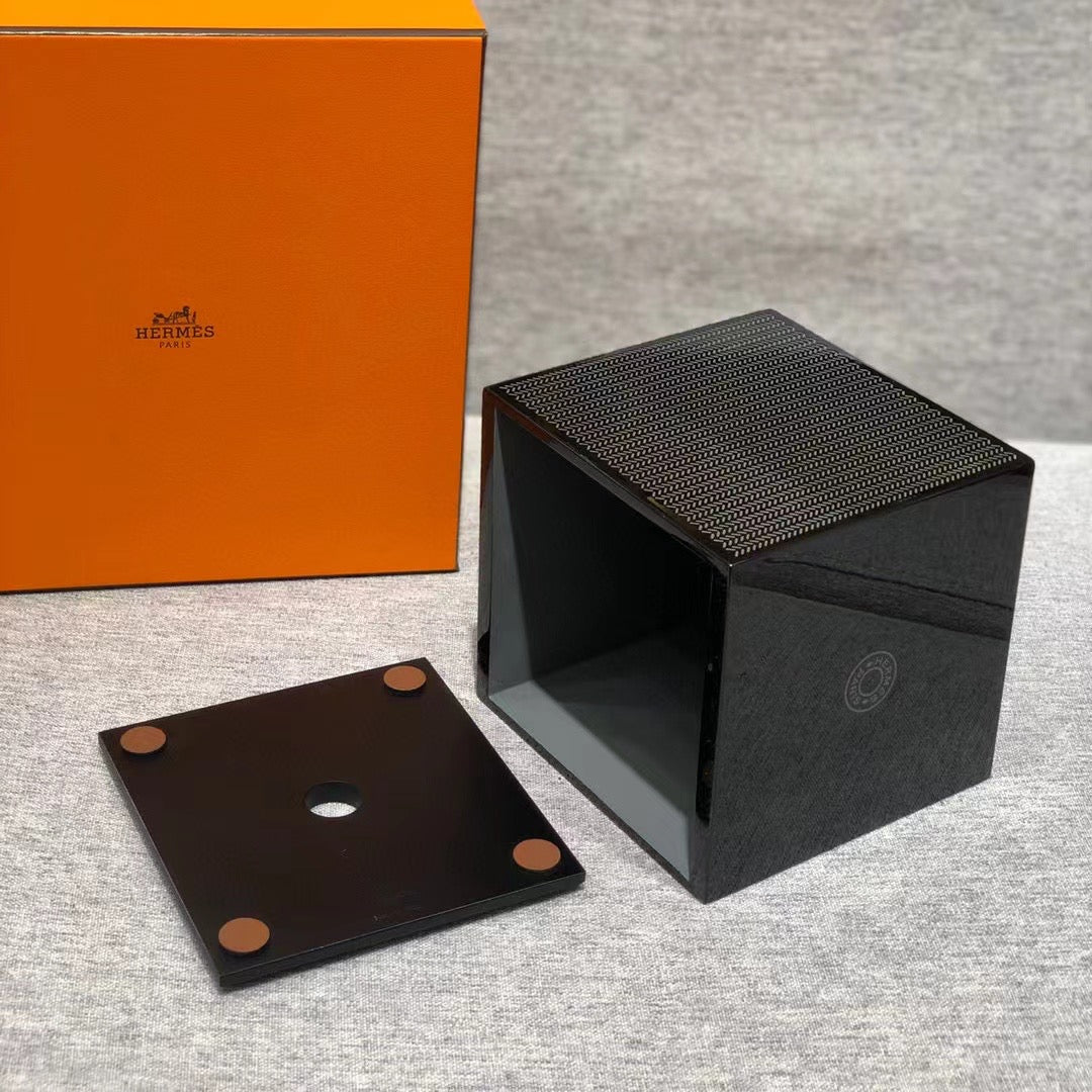 HERMES KBOX SQUARE TISSUE BOX