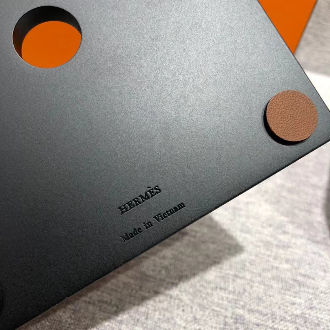 HERMES KBOX SQUARE TISSUE BOX