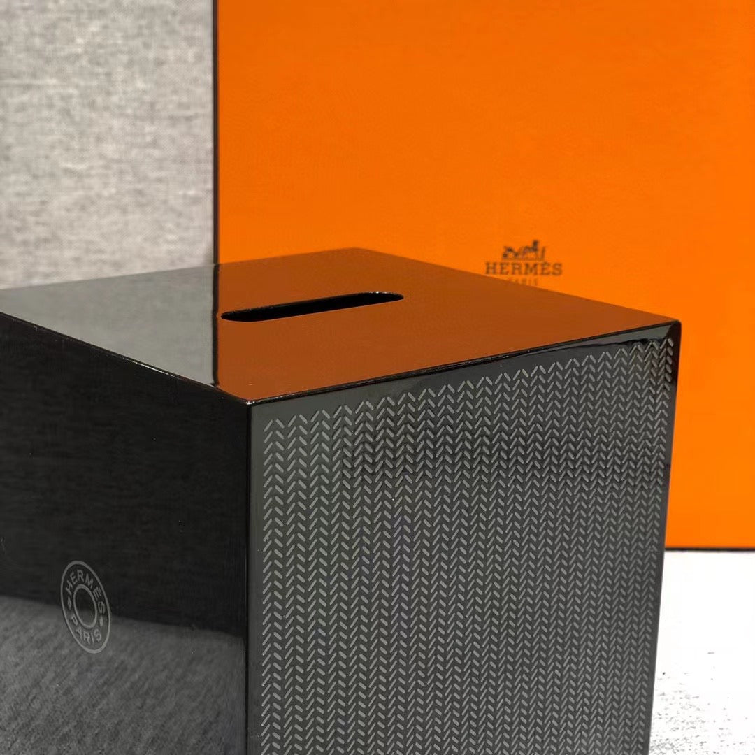 HERMES KBOX SQUARE TISSUE BOX